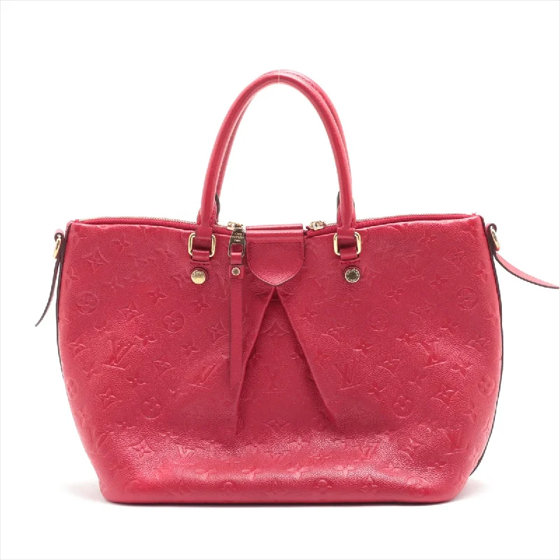 Louis Vuitton Alma bags featuring the signature top - handle designLouis Vuitton Monogramm Amplant Mazarin MM M50641