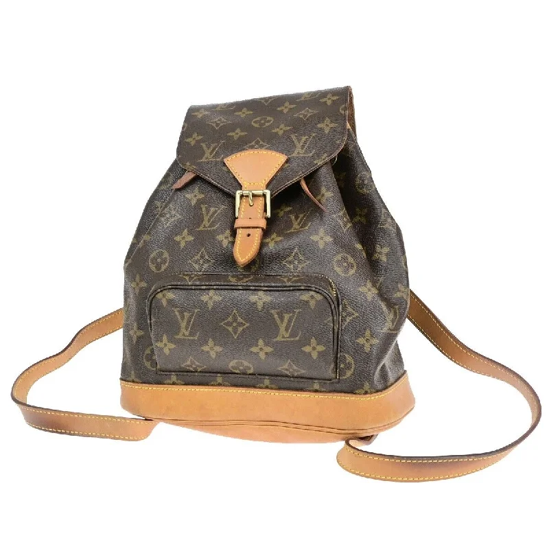 Louis Vuitton tote bags with a spacious interior and multiple pocketsLOUIS VUITTON Montsouris MM Handbag