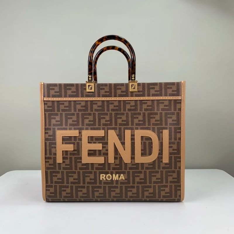 Fendi tote bags with a water - resistant lining for practicality during rainy daysWF - Fendi Bags - 228