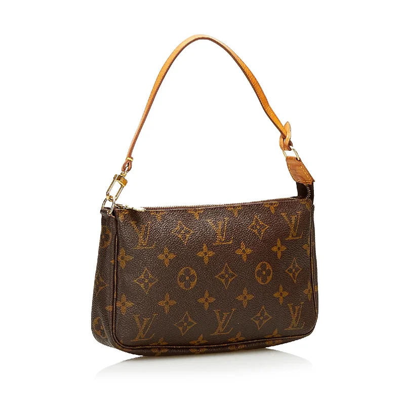 Louis Vuitton tote bags with a spacious interior and multiple pocketsLouis Vuitton Monogram Pochette Accessoires 36238)