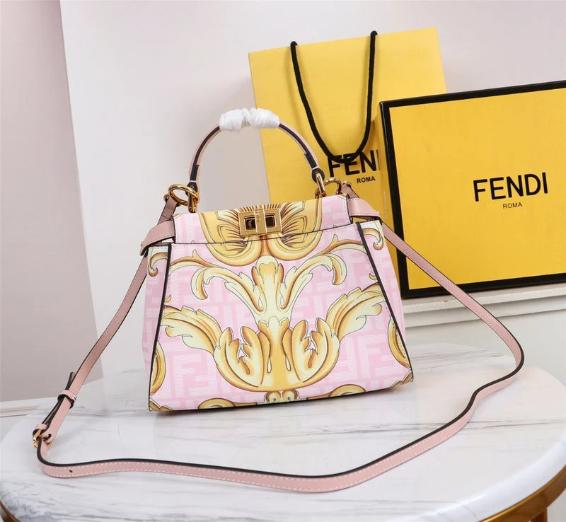 Ladies Fendi Peekaboo bags with a hand - carved leather detail for a unique and artisanal touchBC - FENDI BAGS - 234