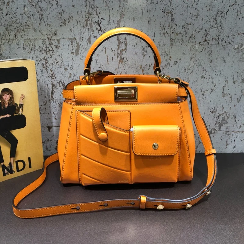 Fendi bags with a voice - activated pocket opener for a high - tech conveniencefendi luxury-Totes - FDI Bags - 472