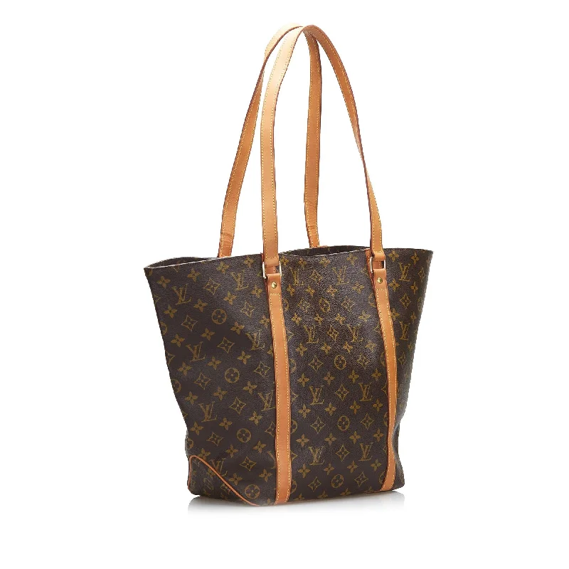 Louis Vuitton Alma bags with a leather - wrapped handle for a luxurious feelLouis Vuitton Monogram Sac Shopping (1Qo8n3)