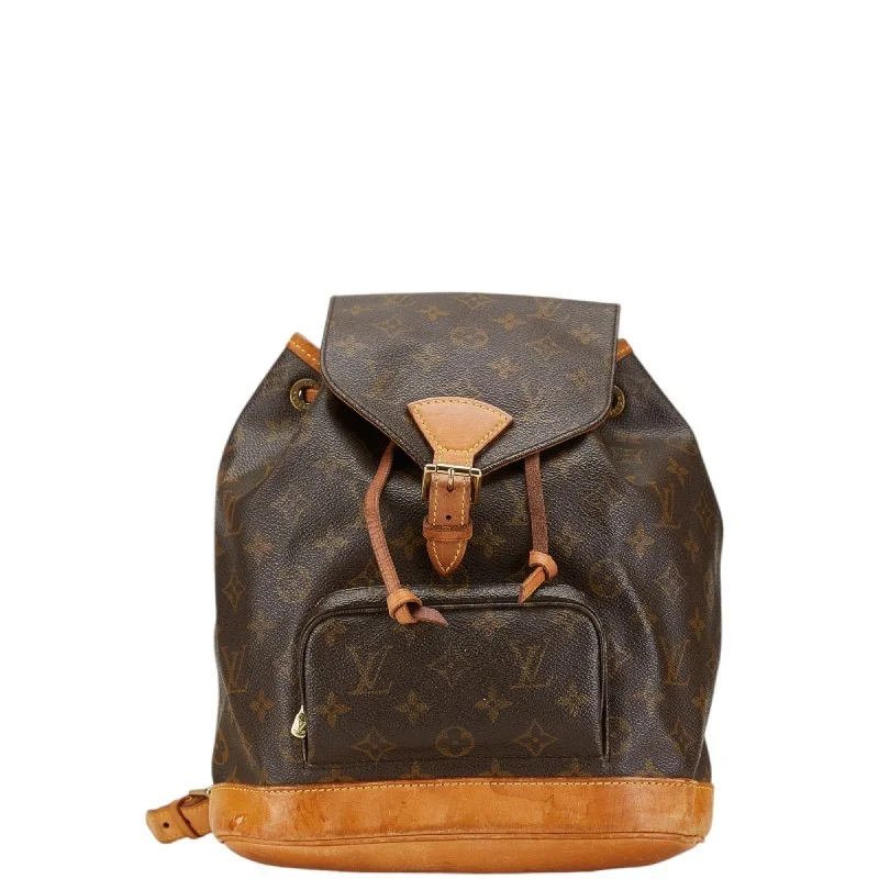 Louis Vuitton crossbody bags with adjustable shoulder straps for comfortLOUIS VUITTON Montsouris MM Backpack