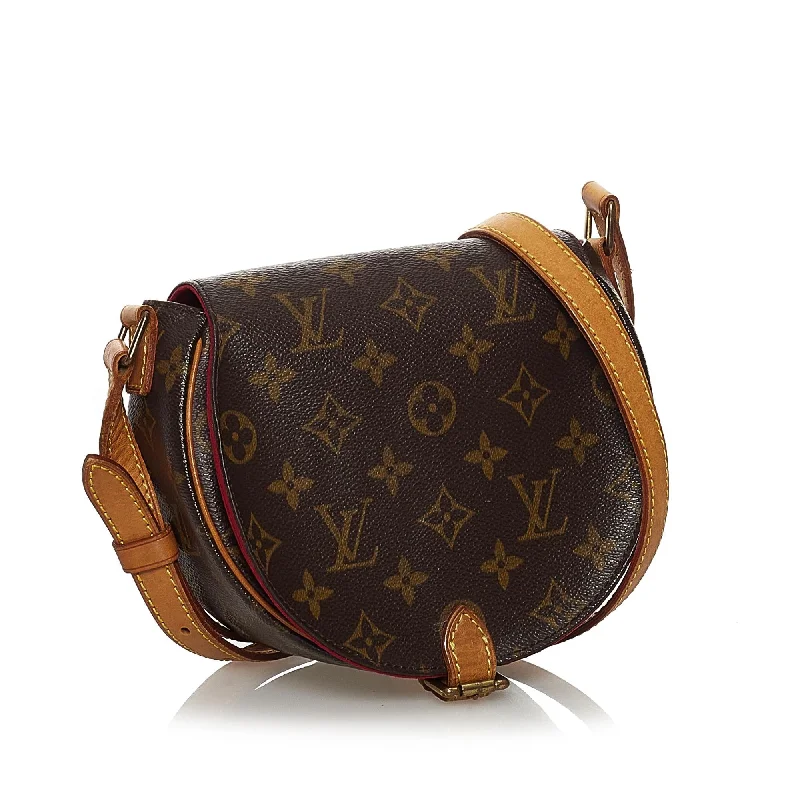 Ladies Louis Vuitton Capucines bags with gold - toned hardwareLouis Vuitton Monogram Sac Tambourine (34324)