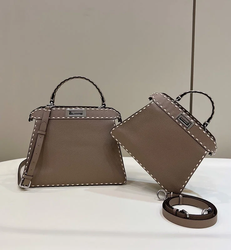 Fendi bags with a detachable makeup pouch inside for beauty - conscious usersBC - FENDI BAGS - 230