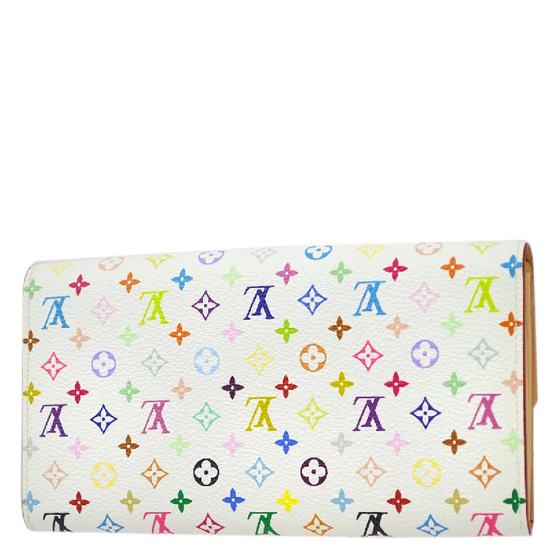 Louis Vuitton Alma bags with a detachable shoulder strap for versatilityLouis Vuitton Multicolor Porte Monnaie Credit Wallet M60004