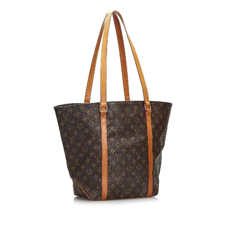 Louis Vuitton bags with a detachable mobile phone holder for convenienceLouis Vuitton Monogram Sac Shopping (cYURWy)