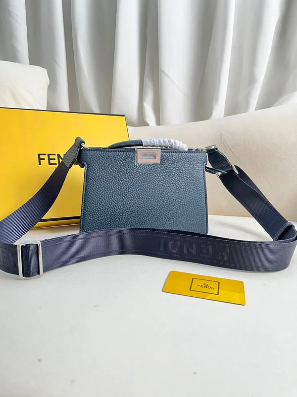 Fendi crossbody bags with a faux fur trim for a warm and stylish winter accessoryWF - Fendi Bags - 166