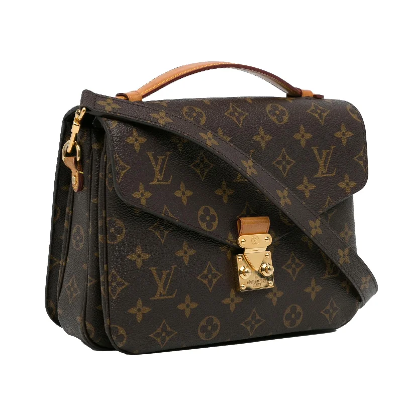 Louis Vuitton Speedy bags in monogram canvas for a classic lookLouis Vuitton Monogram Pochette Metis (tRSz15)