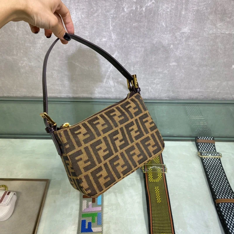 Fendi Sunshine Shopper bags with a contrast - stitched handle for a unique and stylish lookfendi luxury-Totes - FDI Bags - 187