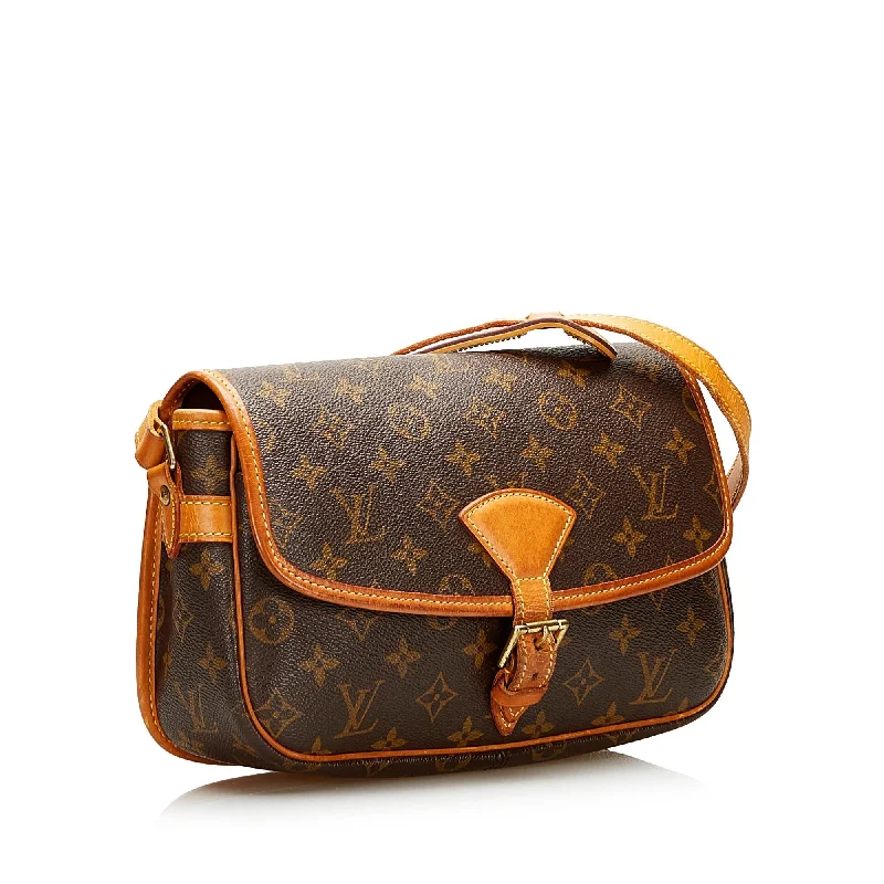 Louis Vuitton bags with a detachable mobile phone holder for convenienceLouis Vuitton Monogram Sologne (37965)