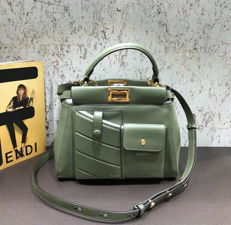 Fendi crossbody bags with a detachable wallet on chain for a hands - free wallet optionfendi luxury-Totes - FDI Bags - 473