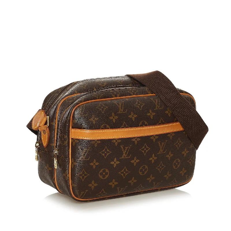 Louis Vuitton tote bags with a water - resistant coating for outdoor useLouis Vuitton Monogram Reporter PM (34497)