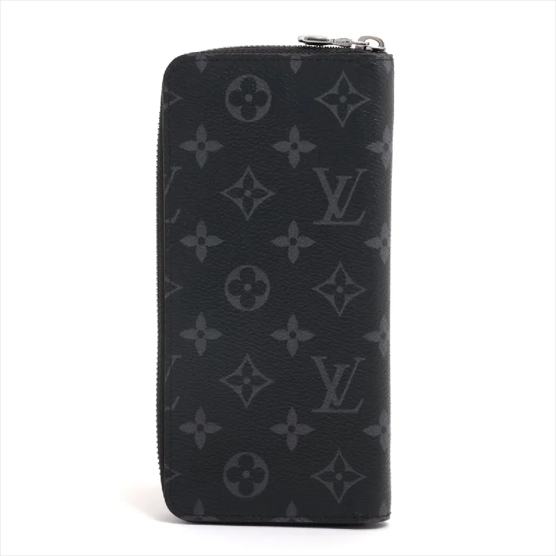 Louis Vuitton handbags with a patent - leather finish for a shiny lookLouis Vuitton Monogram Zippie Wallet Vertical M62295 Round Zip Wallet