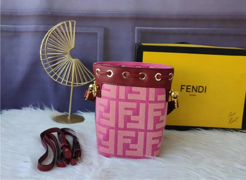 Fendi backpacks with a built - in rain cover for protection in wet weatherNew fendi pink handbag