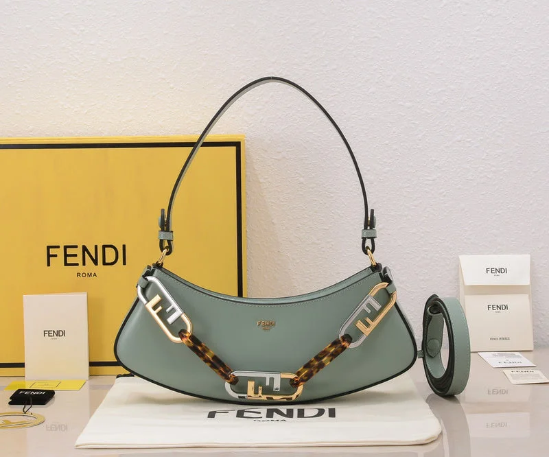 Fendi By The Way bags with a crystal - embellished FF logo for added luxury and glamourBC - FENDI BAGS - 1515