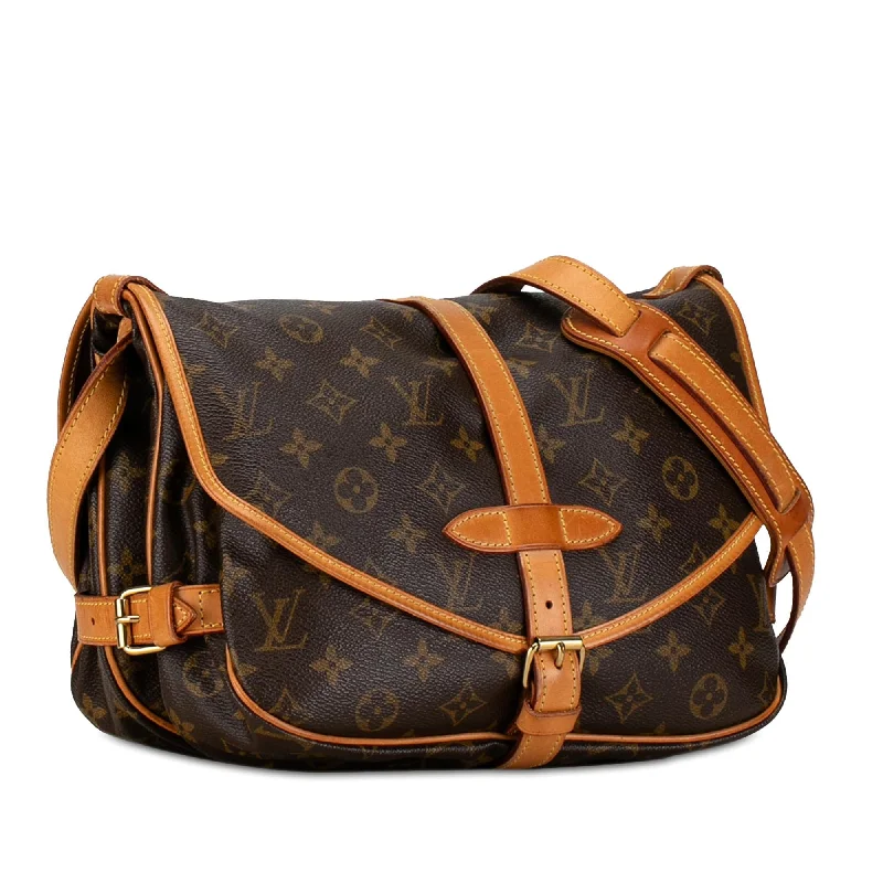 Louis Vuitton Speedy bags in monogram canvas for a classic lookLouis Vuitton Monogram Saumur 30 (FmDHay)