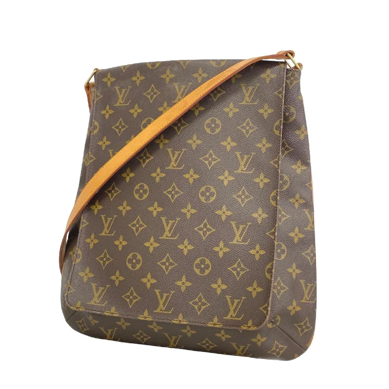 Louis Vuitton handbags with a back - zip pocket for storing valuablesLOUIS VUITTON Musette Salsa Shoulder Bag