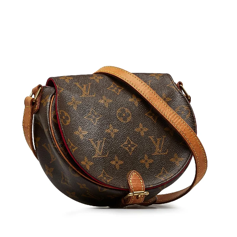 Louis Vuitton crossbody bags with a printed floral pattern for femininityLouis Vuitton Monogram Sac Tambourine (sAChKA)