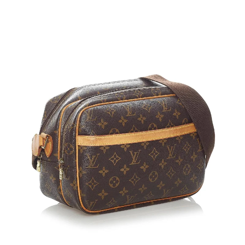 Louis Vuitton backpacks with a sleek, minimalist design for styleLouis Vuitton Monogram Reporter PM (30960)