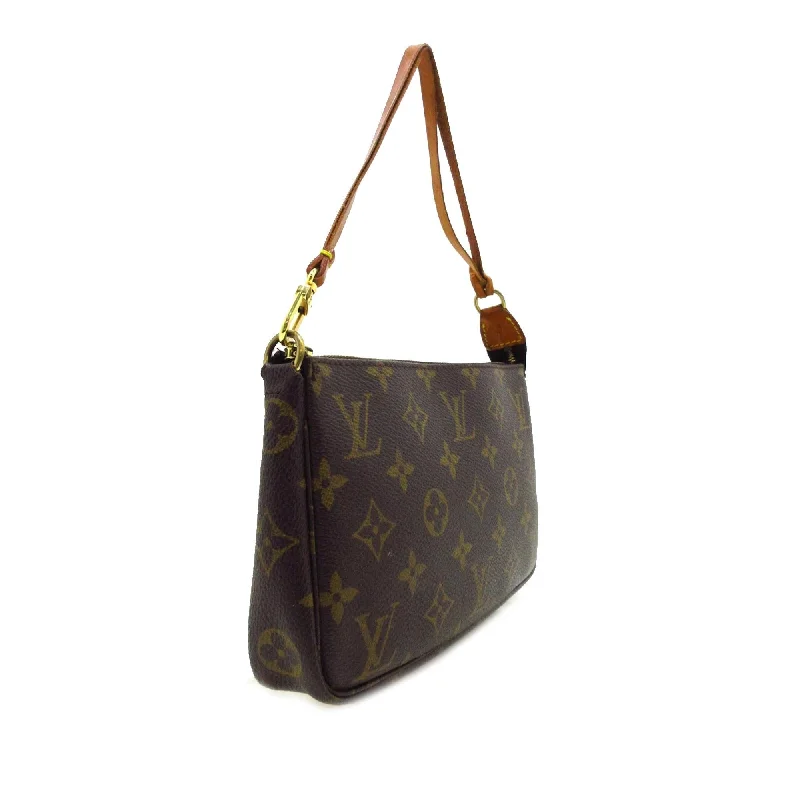 Louis Vuitton backpacks with a padded back panel for comfort during long - wearLouis Vuitton Monogram Pochette Accessoires (zsuvsS)