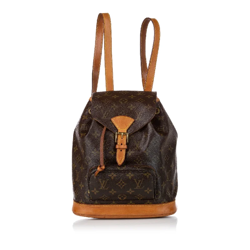 Louis Vuitton Alma bags with a detachable shoulder strap for versatilityLouis Vuitton Montsouris MM Monogram Canvas