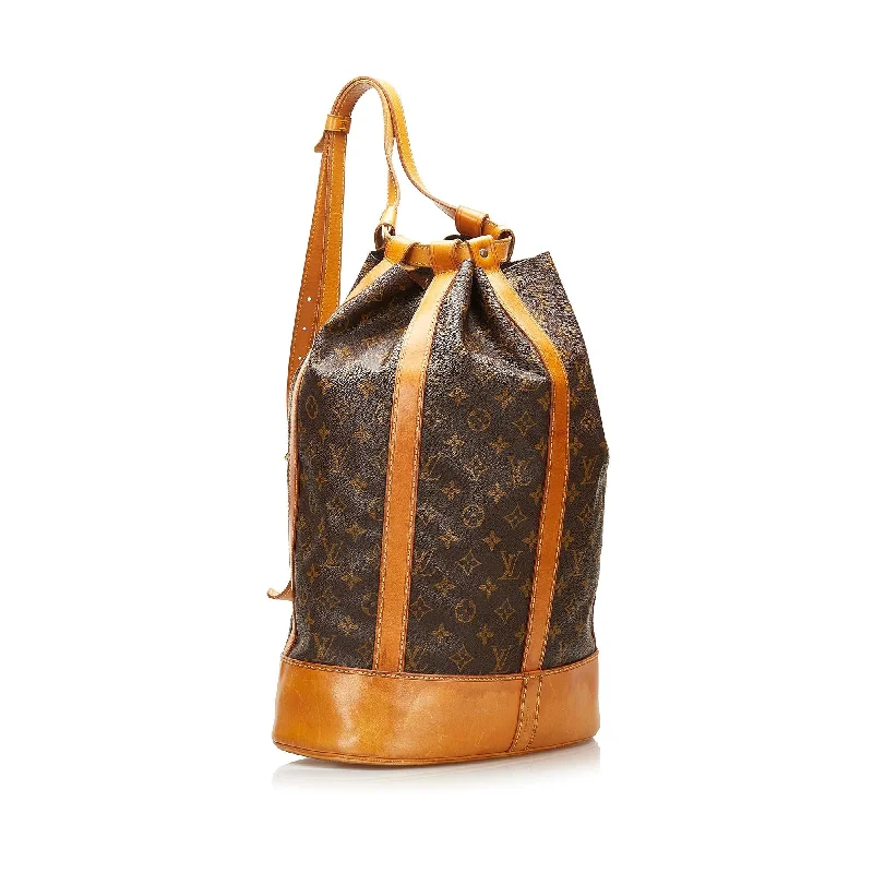 Louis Vuitton bags with a magnetic snap closure for easy accessLouis Vuitton Monogram Randonnee GM 36012)