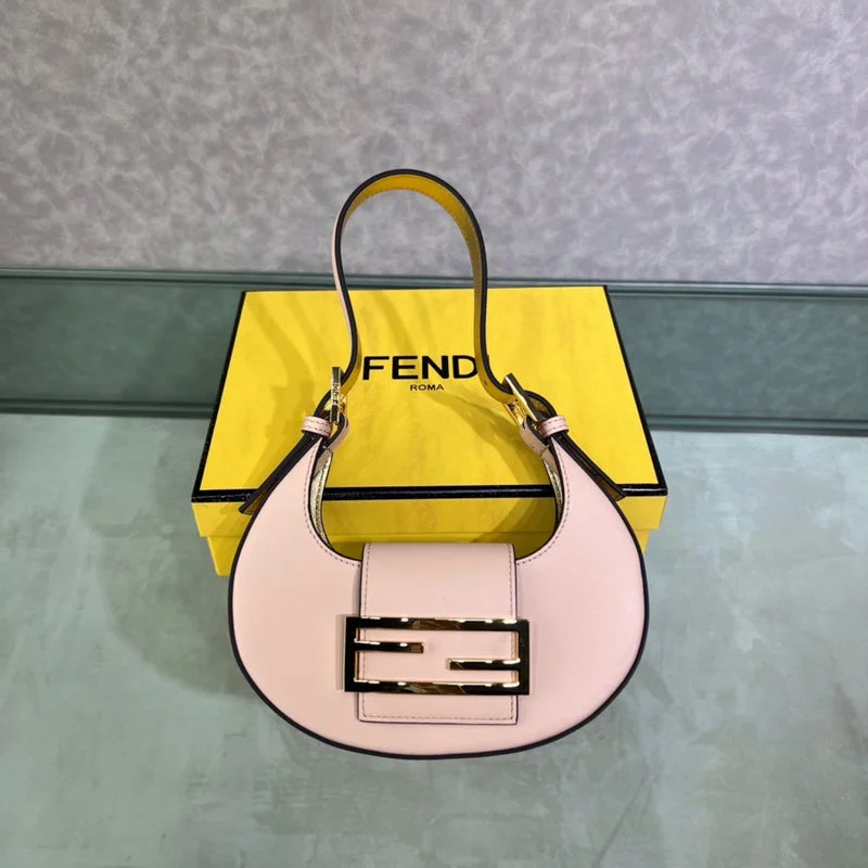 Ladies Fendi Peekaboo bags with a hand - stitched leather handle for artisanal charmfendi luxury-Totes - FDI Bags - 180