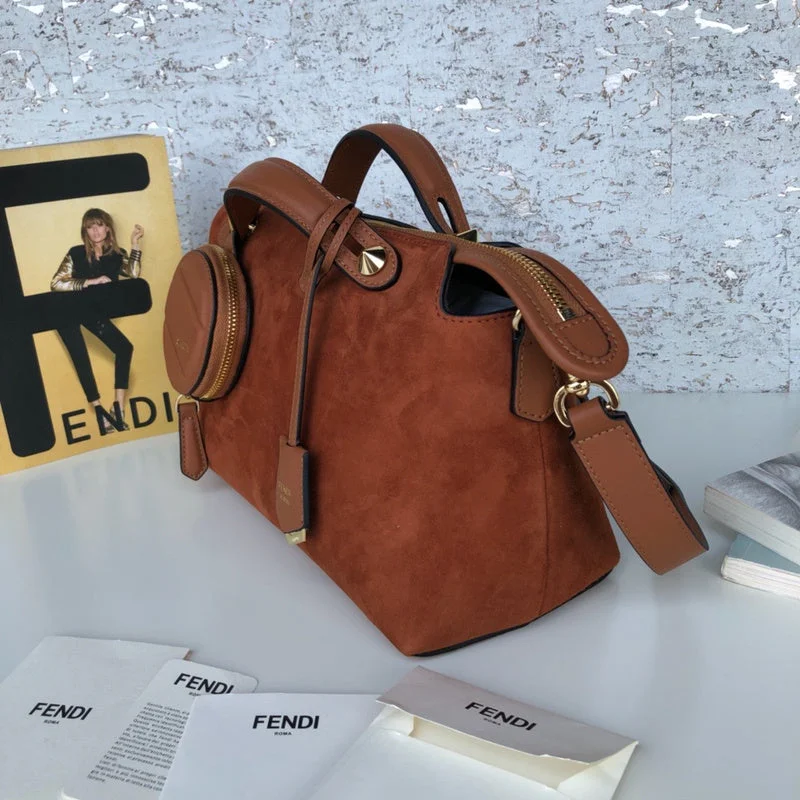 Ladies Fendi shoulder bags with a detachable phone stand for hands - free viewingWF - Fendi Bags - 169