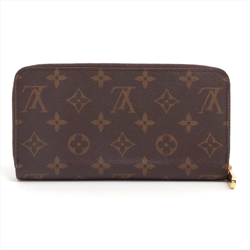 Louis Vuitton tote bags with a water - resistant coating for outdoor useLouis Vuitton monogram zipper wallet M42616 round zipper wallet