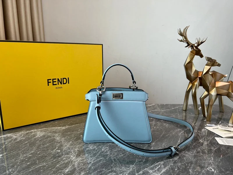 Fendi handbags with a metal - framed clasp for durability and a stylish lookBC - FENDI BAGS - 204