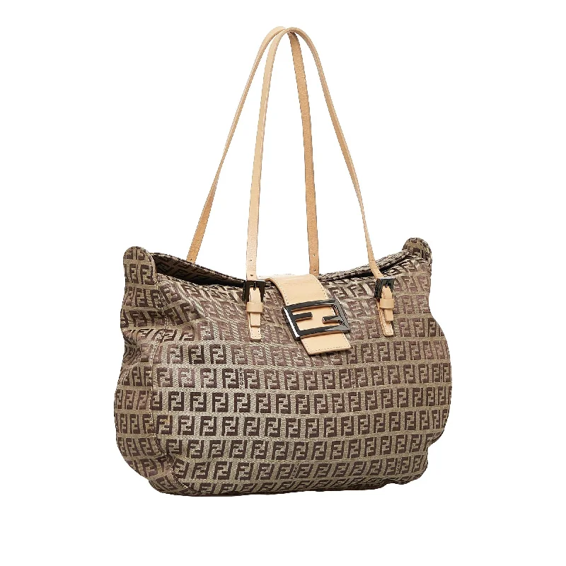 Fendi handbags with a biodegradable leather alternative for an eco - conscious choiceFendi Zucchino Tote (SHG-kJ8gv2)