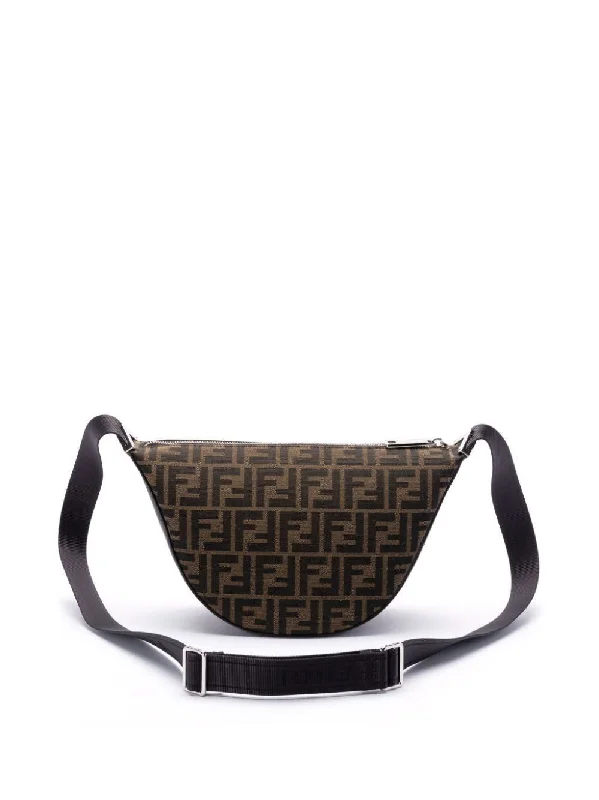 Fendi By The Way bags with a detachable pouch for separating small itemsFendi Men Ff Jacquard Fendi Melon Small