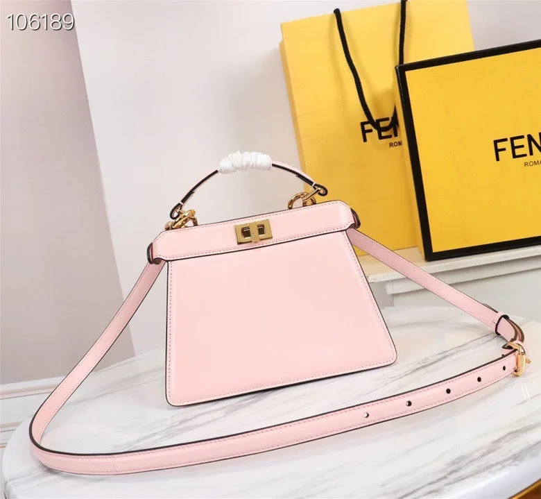 Fendi crossbody bags with a keychain holder for practicality and easy access to keysWF - Fendi Bags - 172