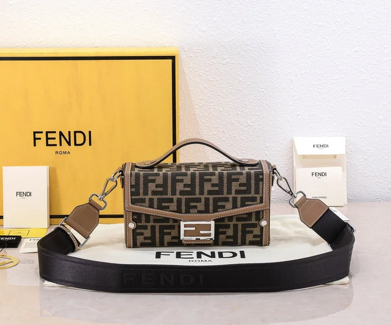 Ladies Fendi shoulder bags with a magnetic - closure flap for easy opening and closingBC - FENDI BAGS - 1522