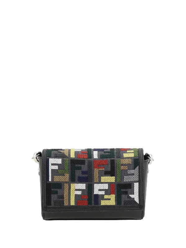 Fendi bags with a built - in USB charging port for keeping devices powered on the goFendi Men Compact Shoulder Bag