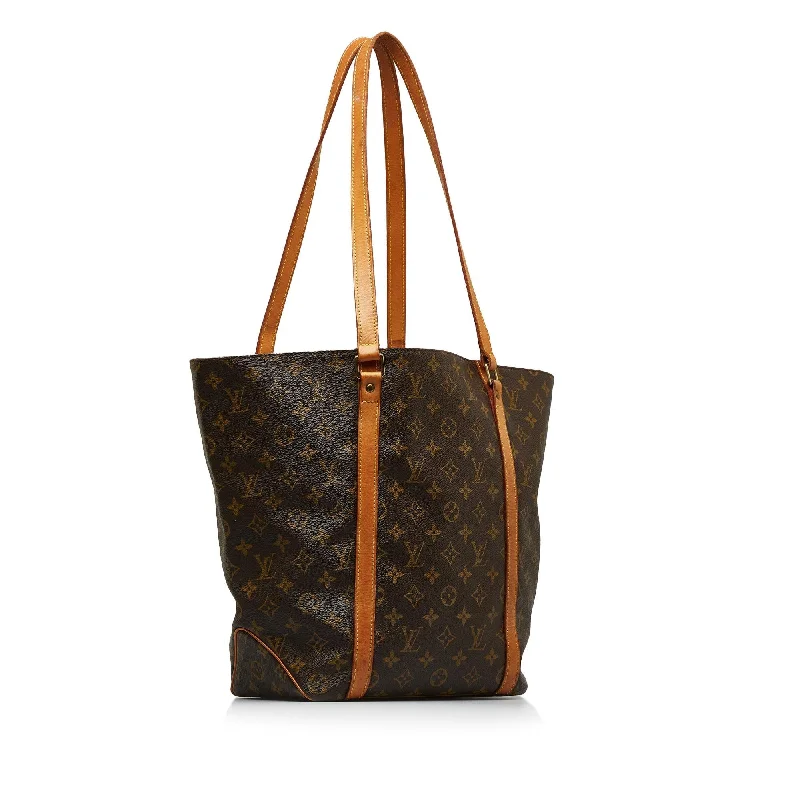 Louis Vuitton backpacks with a multi - pocket organization for functionalityLouis Vuitton Monogram Sac Shopping (Q8zK5k)