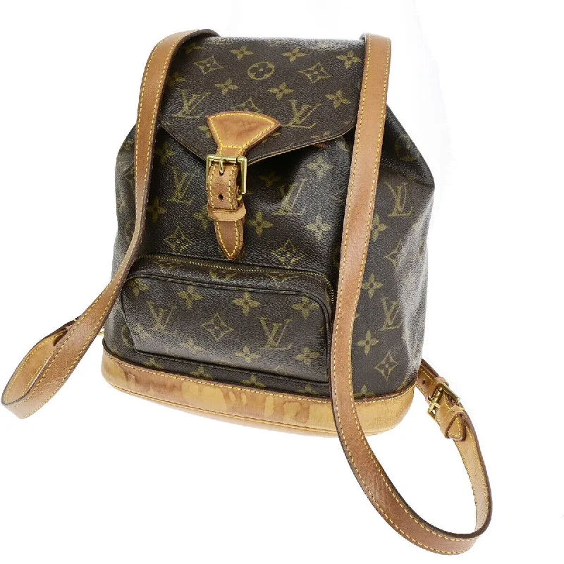 Small - sized Louis Vuitton Pochette Metis bags for a compact carryLOUIS VUITTON Montsouris MM Backpack