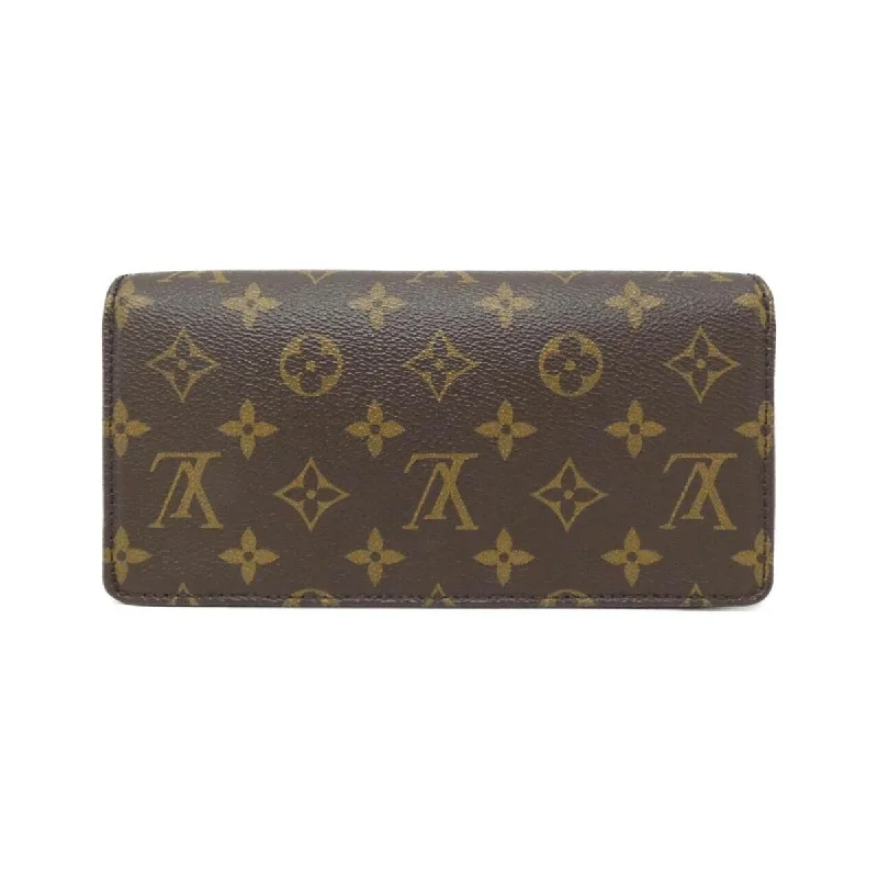 Louis Vuitton bags with a zip - around closure for enhanced securityLouis Vuitton Monogram Wallet on Chain Lilly M82509 Bag