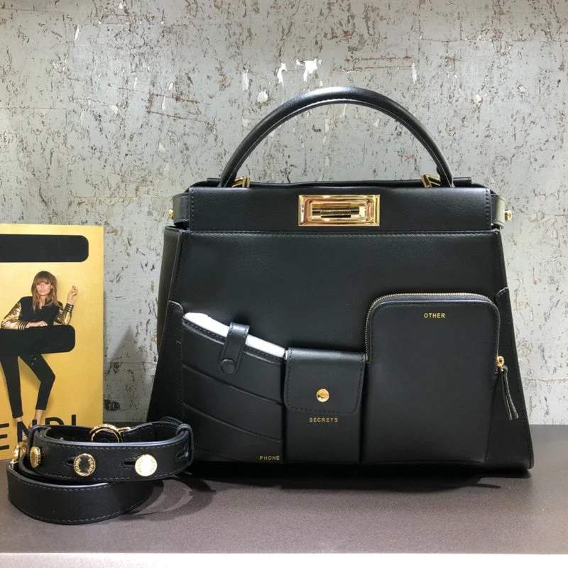 Ladies Fendi shoulder bags with a magnetic - closure flap for easy opening and closingfendi luxury-Totes - FDI Bags - 490