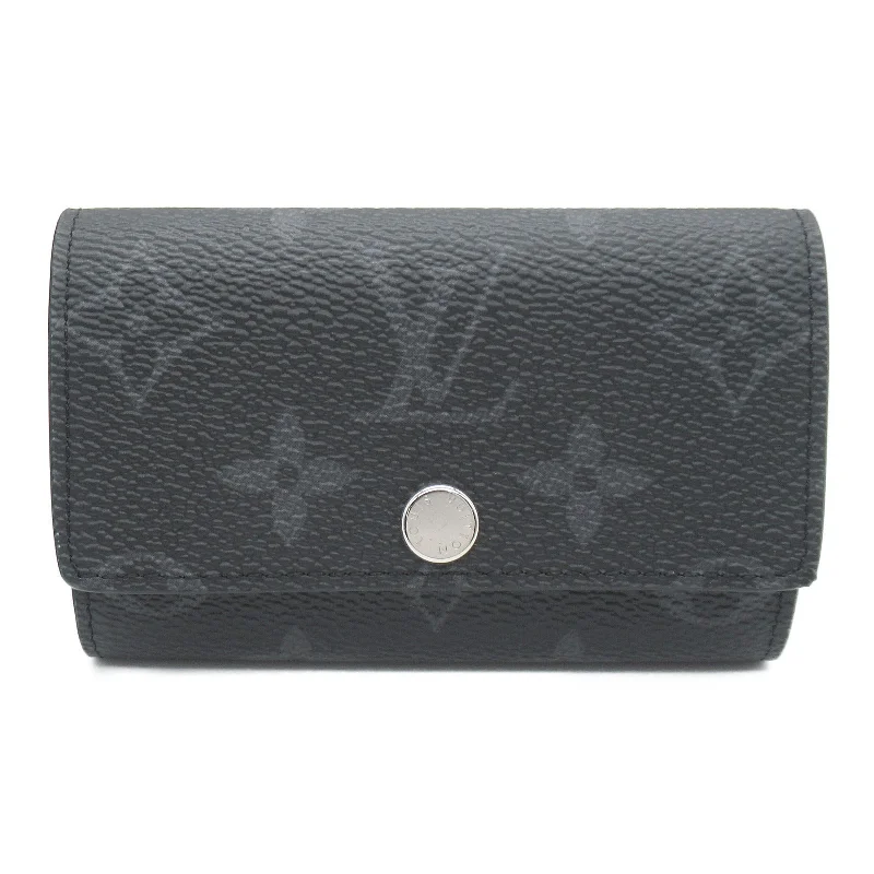 Ladies Louis Vuitton Capucines bags with a detachable shoulder strapLouis Vuitton Multicle 6 Keycase Accessories Leather Monogram   Black M82603