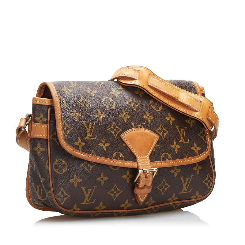 Ladies Louis Vuitton shoulder bags with a wide - width strap for comfortLouis Vuitton Monogram Sologne (XMprhX)