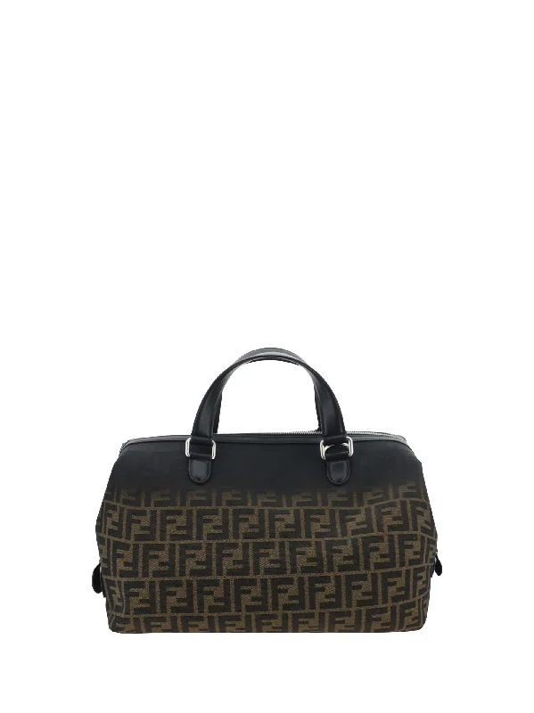 Fendi bags with a leather - bound notebook insert for jotting down notesFendi Men Travel Bag