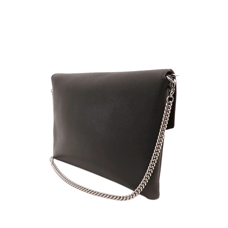 Louis Vuitton handbags with a metal - framed clasp for durabilityLouis Vuitton MyLockMe Pochette Black