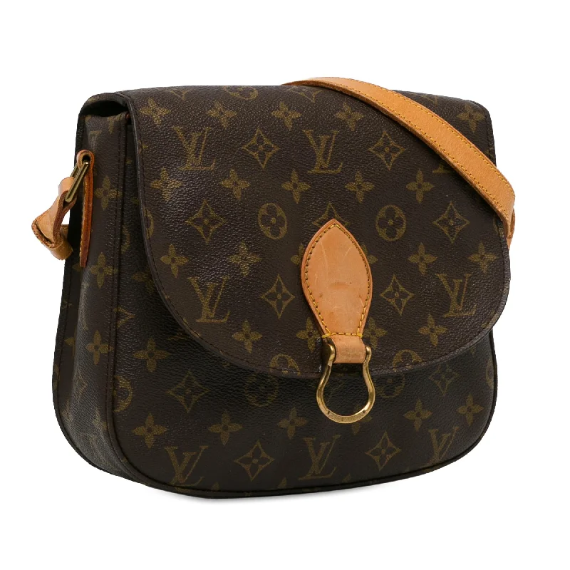 Louis Vuitton tote bags with a water - resistant coating for outdoor useLouis Vuitton Monogram Saint Cloud GM (RdcB49)