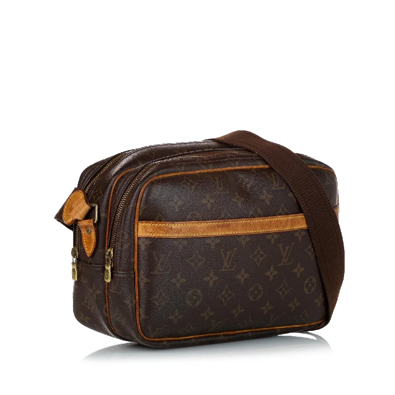 Louis Vuitton Neverfull bags with large capacity for everyday essentialsLouis Vuitton Monogram Reporter PM (28062)