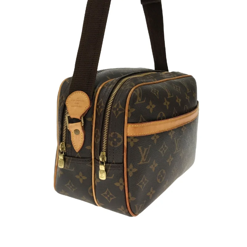 Louis Vuitton tote bags with a double - handle and shoulder - strap optionLouis Vuitton Monogram Reporter PM (ivtaxw)