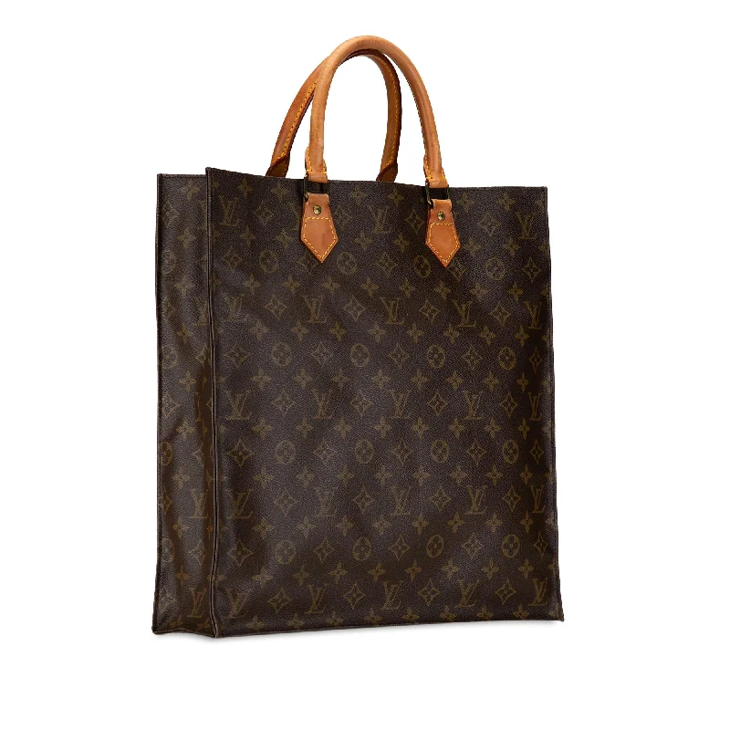 Medium - sized Louis Vuitton tote bags for work and shoppingLouis Vuitton Monogram Sac Plat (JZOC8h)