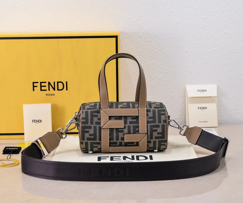 Fendi backpacks with a padded back panel for comfort during long - distance travelBC - FENDI BAGS - 1523